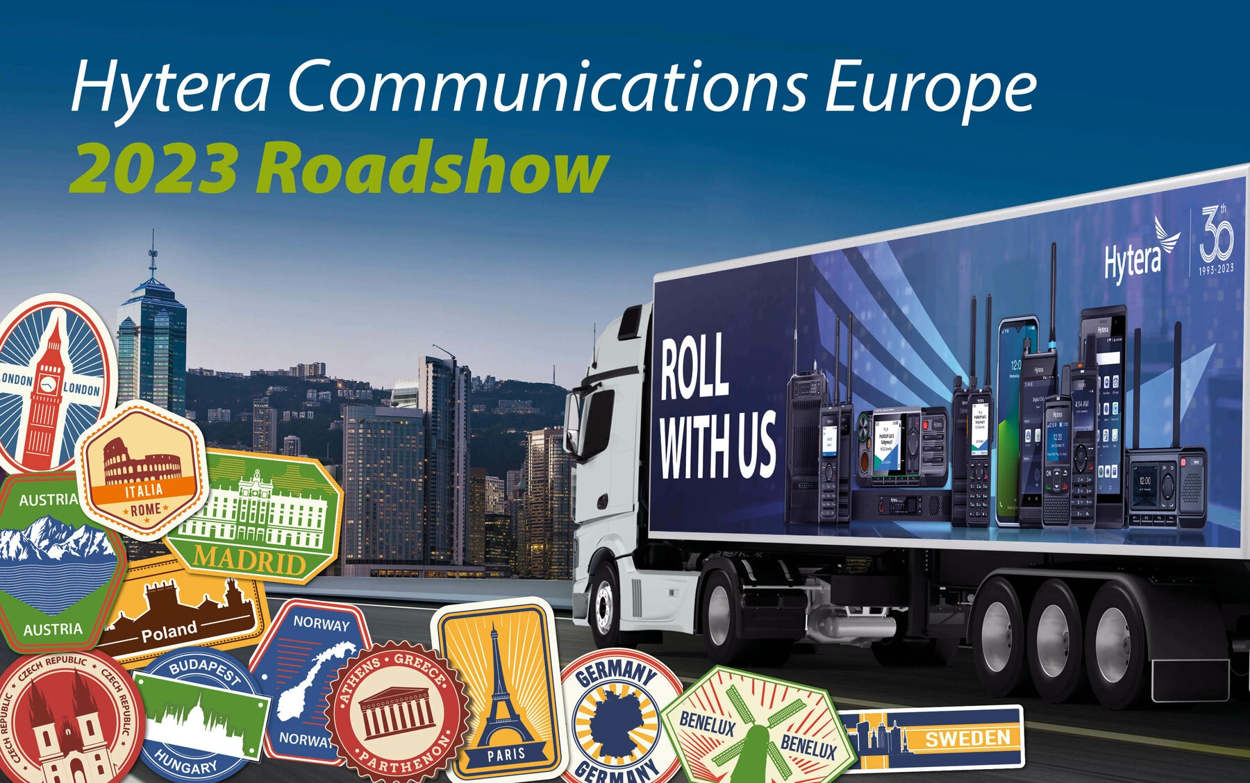 Hytera Communications Europe Roadshow 2023
